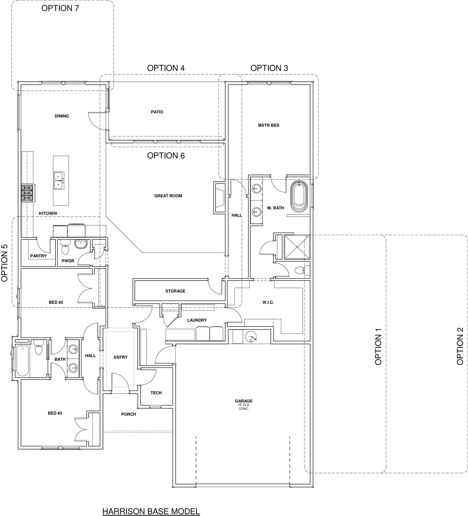 harrison floor plan