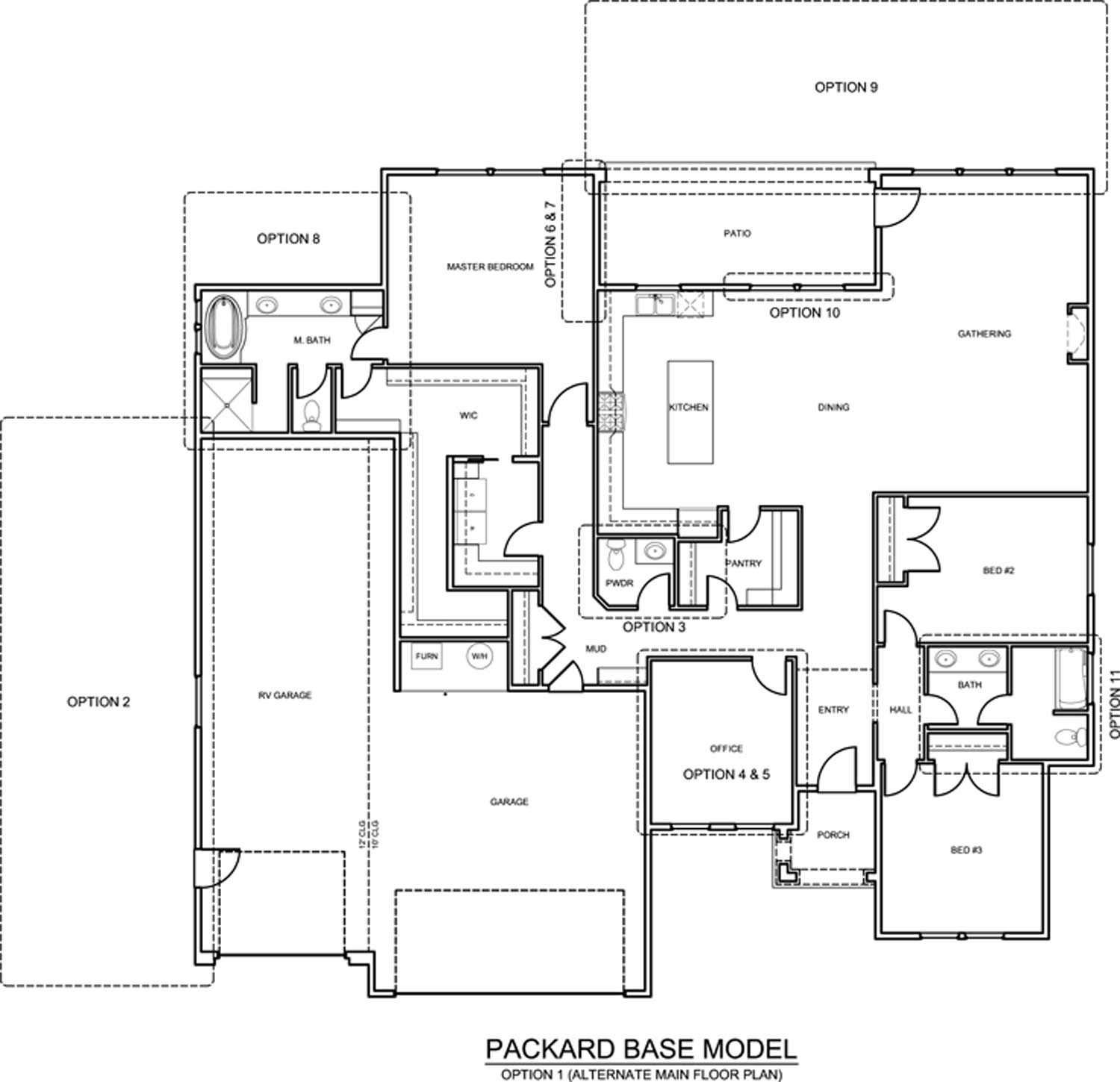 packard floor plan boise